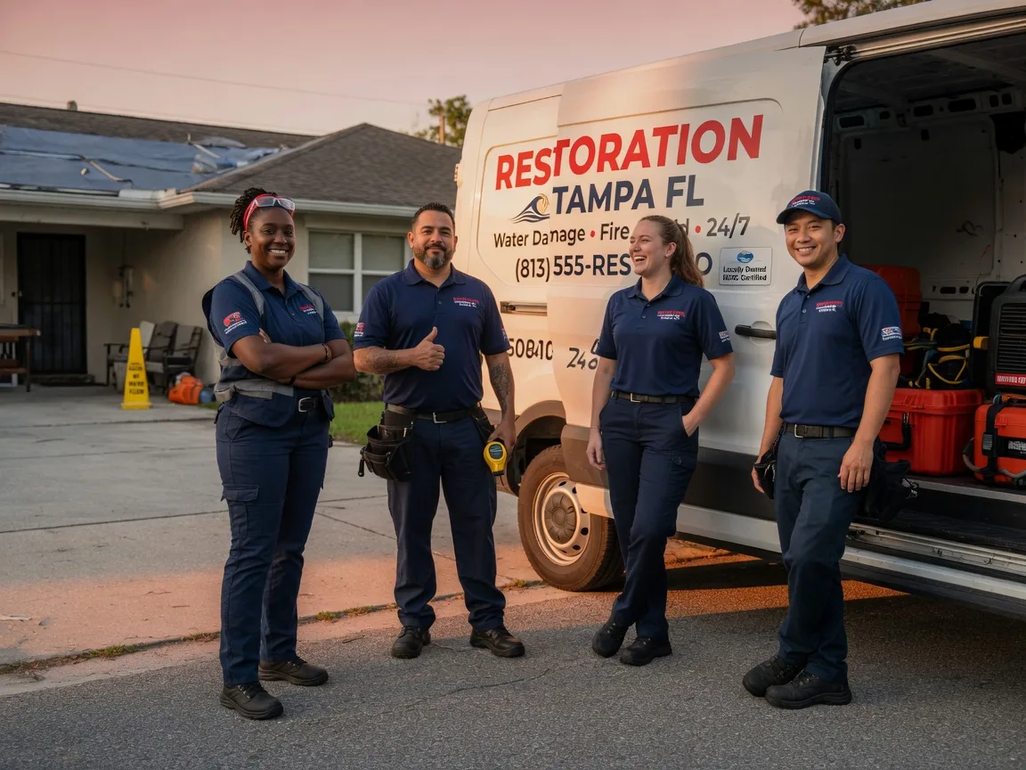 Water Damage Restoration company in Fort Necessity, LA